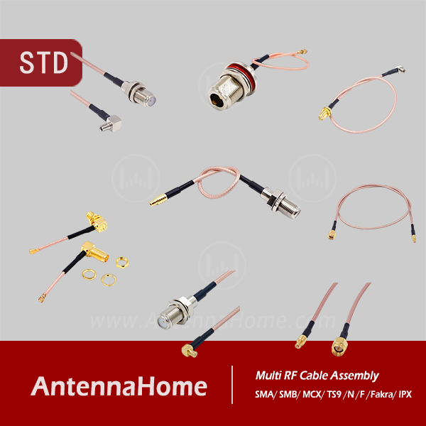 SMA SMB MCX TS9 Fakra N F Cable ASSY Series