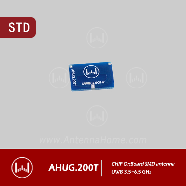 PCB Internal, UWB CHIP antenna 