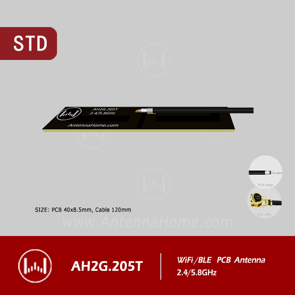 PCB Internal ,2.4G antenna