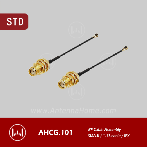 L120 1.13cable SMA-IPX,DIP cable assy